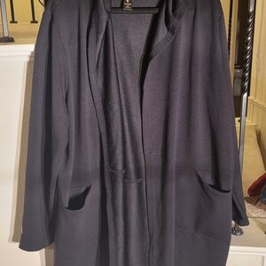 Skechers Black Trench Coat for Women